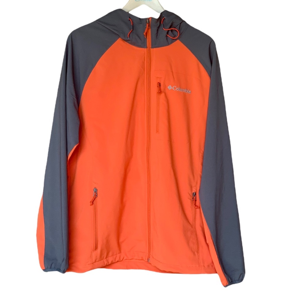 Men’s Columbia Zip-Up Hooded Jacket. Size XL.